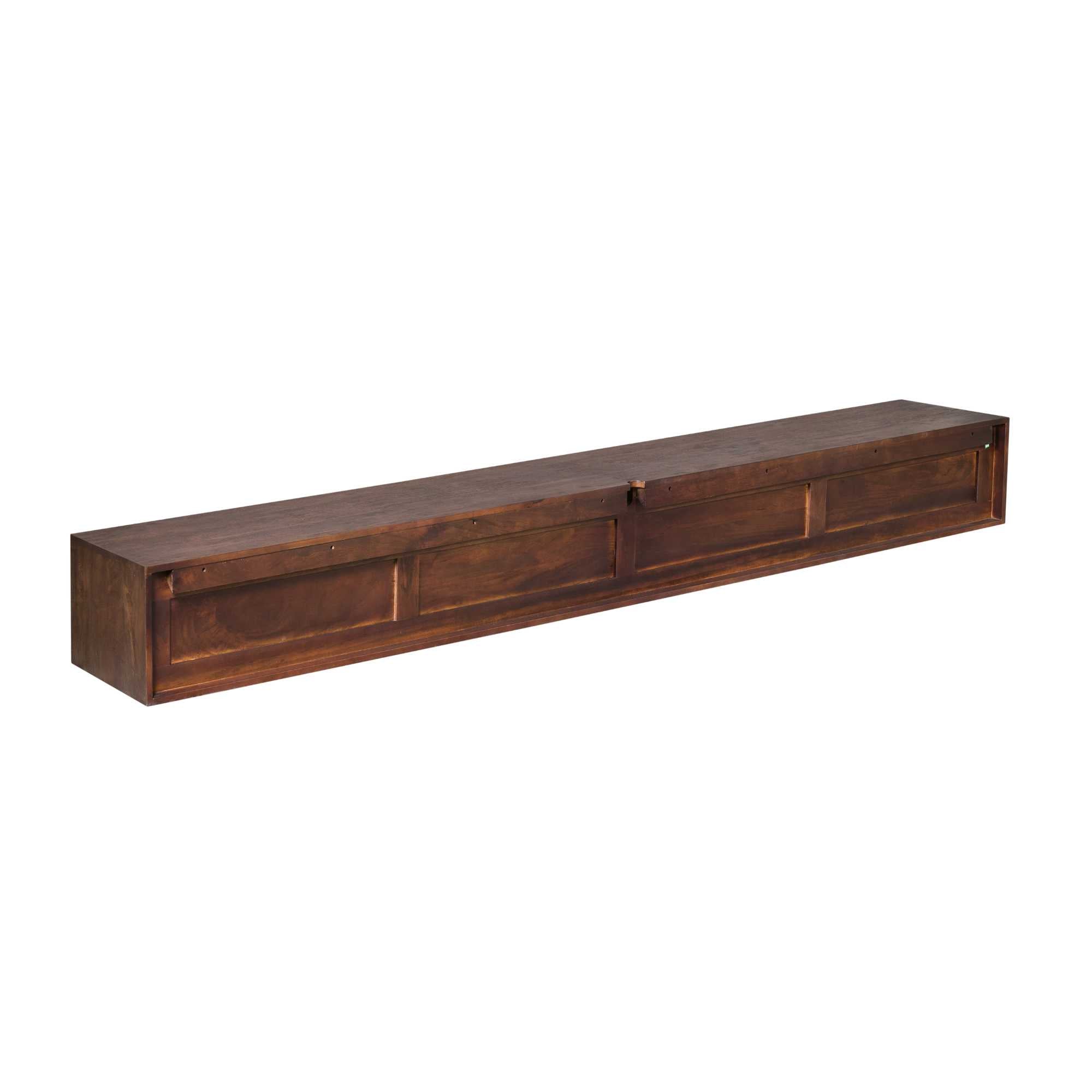 TV-meubel Ambiance van Starfurn, mangohout in warme bruine tint met zichtbare houtnerf