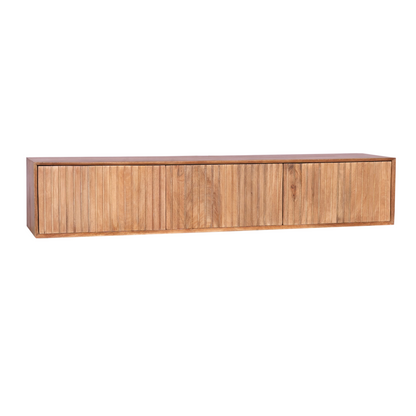 Zwevend Madison tv meubel met open deurtje en ruimte voor een soundbar