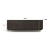 Afmetingen Zwevend TV-meubel Novero 140cm: L140cm x B35cm x H33cm