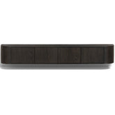 Zwevend TV-meubel Novero eiken espresso 220cm van Livingfurn