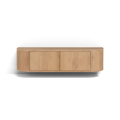 Zwevend TV-meubel Novero eiken naturel 140cm van Livingfurn